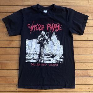 Wicca Phase Springs Eternal Blackened Vision T-shirt Black Red White Size Small